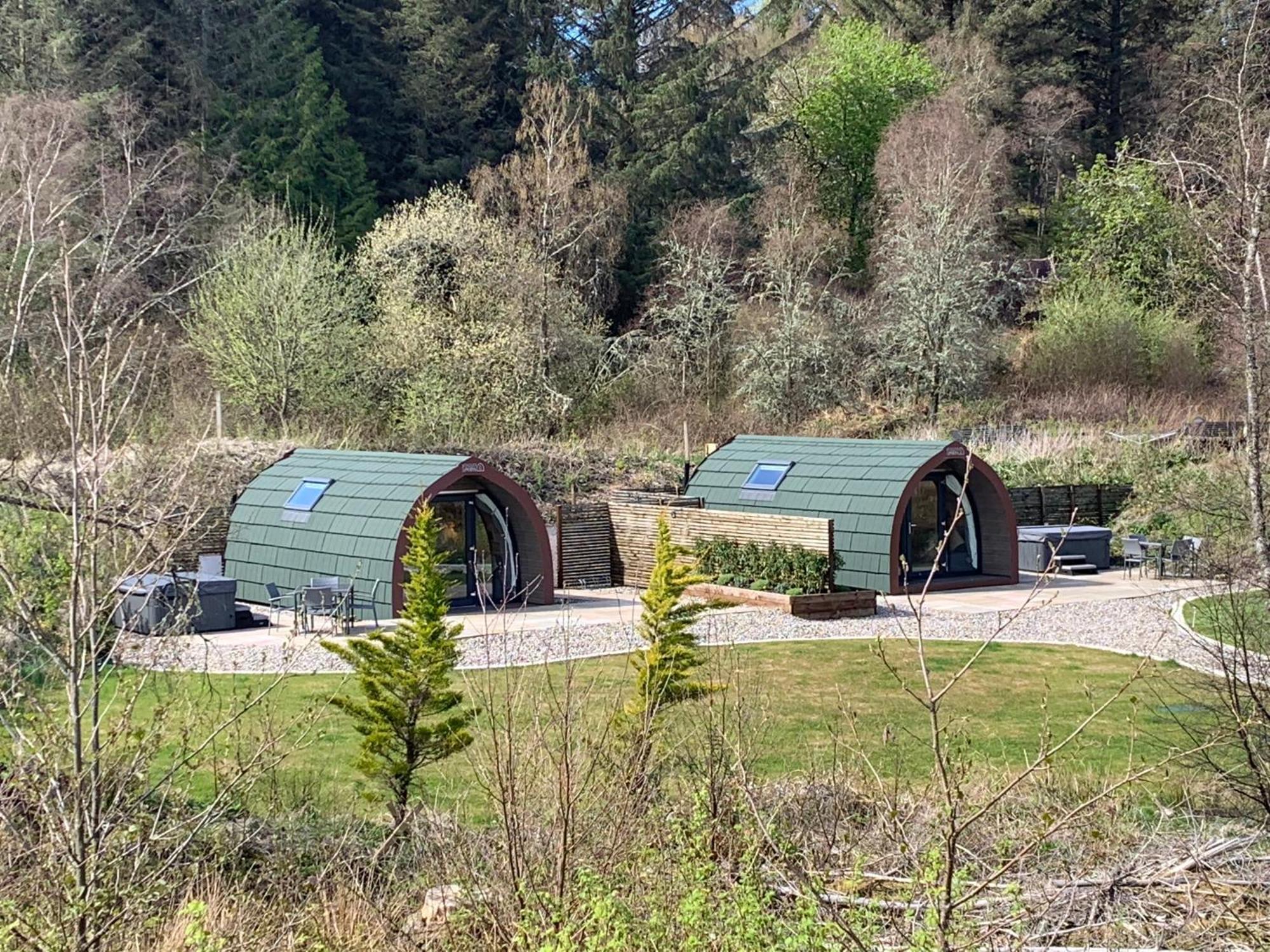 Villa Red Squirrel Pod With Hot Tub Oban Exterior foto